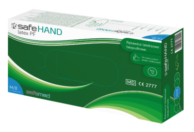 Powder-free latex gloves